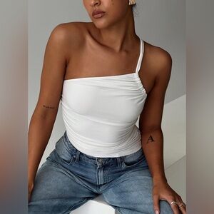 Princess Polly Elowyn Top - White